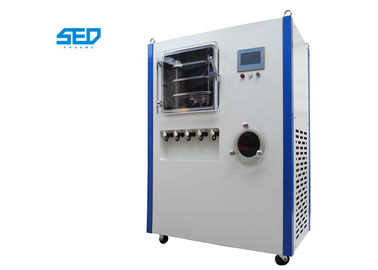 SED-0.2FDG 0.24㎡ Quy mô thí điểm Thiết bị làm khô đông lạnh Lọ dược phẩm Máy đông khô 450 chai mỗi mẻ